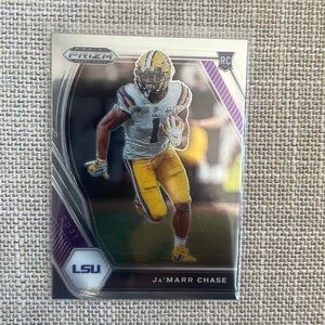 Ja’Marr Chase Prizm Rookie Card